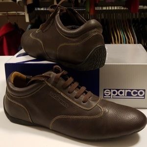 Mens leather driving shoe